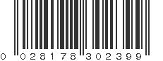 UPC 028178302399