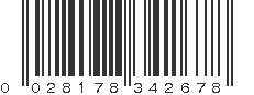 UPC 028178342678