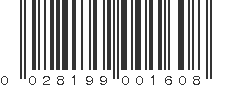 UPC 028199001608