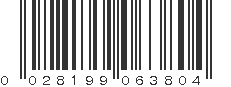 UPC 028199063804