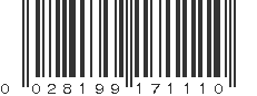 UPC 028199171110