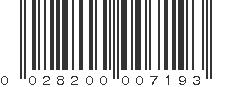 UPC 028200007193