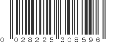 UPC 028225308596