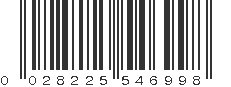 UPC 028225546998