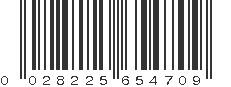 UPC 028225654709