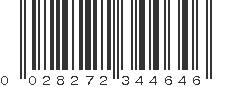 UPC 028272344646