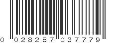 UPC 028287037779