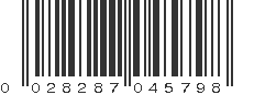 UPC 028287045798