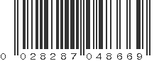 UPC 028287048669