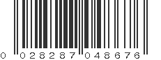 UPC 028287048676