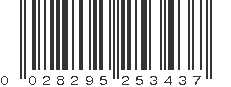 UPC 028295253437