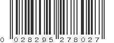 UPC 028295278027