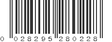 UPC 028295280228