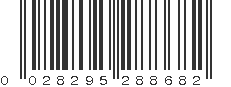 UPC 028295288682