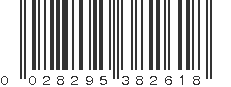 UPC 028295382618