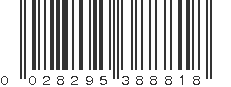 UPC 028295388818