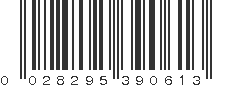 UPC 028295390613