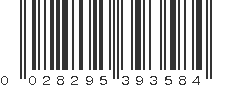 UPC 028295393584