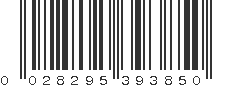 UPC 028295393850