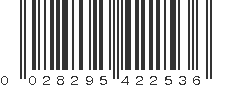 UPC 028295422536