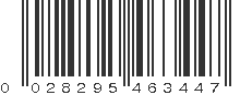 UPC 028295463447