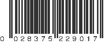 UPC 028375229017