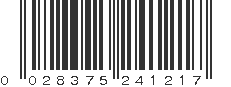 UPC 028375241217