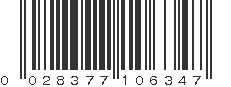 UPC 028377106347