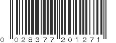 UPC 028377201271