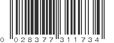 UPC 028377311734