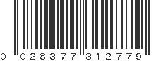 UPC 028377312779