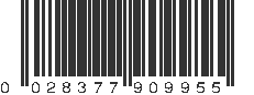 UPC 028377909955