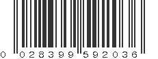 UPC 028399592036