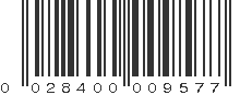 UPC 028400009577