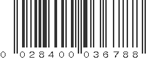 UPC 028400036788