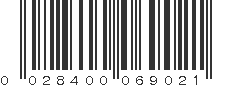 UPC 028400069021