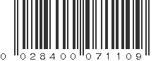 UPC 028400071109