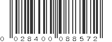 UPC 028400088572