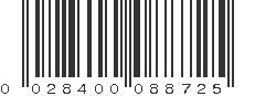 UPC 028400088725