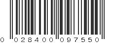 UPC 028400097550