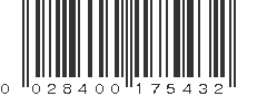 UPC 028400175432