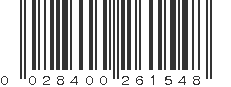 UPC 028400261548