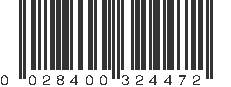 UPC 028400324472