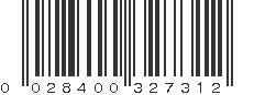 UPC 028400327312