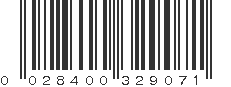 UPC 028400329071