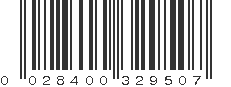 UPC 028400329507