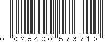 UPC 028400576710