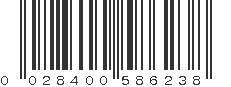 UPC 028400586238