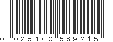 UPC 028400589215