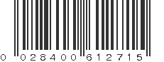 UPC 028400612715